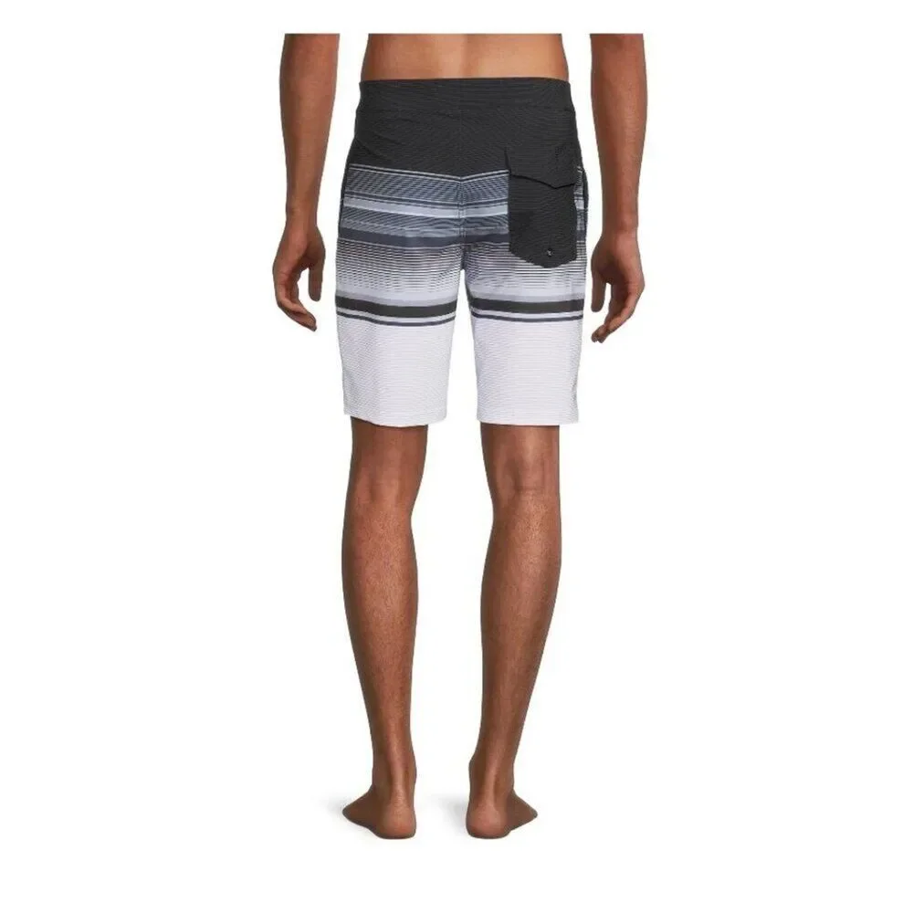 No Boundaries Men’s Knee High Swim Trunks Size 28